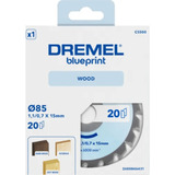 Dremel Hoja de sierra circular para madera Blueprint 85 mm 