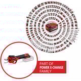 EINHELL Tijera de podar profesional a batería GP-LS 18/28 Li BL-Solo, 18Volt, Tijeras de podar rojo/Negro