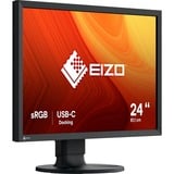 EIZO ColorEdge CS2400R pantalla para PC 61,2 cm (24.1") 1920 x 1200 Pixeles WUXGA LCD Negro, Monitor LED negro, 61,2 cm (24.1"), 1920 x 1200 Pixeles, WUXGA, LCD, 14 ms, Negro