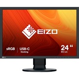 EIZO ColorEdge CS2400R pantalla para PC 61,2 cm (24.1") 1920 x 1200 Pixeles WUXGA LCD Negro, Monitor LED negro, 61,2 cm (24.1"), 1920 x 1200 Pixeles, WUXGA, LCD, 14 ms, Negro