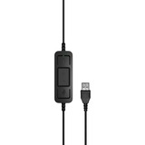 EPOS | Sennheiser IMPACT SC 30 USB ML, Auriculares con micrófono negro