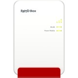 FRITZ! FRITZ!Box 6860 5G, Router Box 6860 5G, Router de red móvil, Blanco, Gigabit Ethernet, 10,100,1000 Mbit/s, IEEE 802.3at, 802.11a, 802.11g, Wi-Fi 5 (802.11ac), Wi-Fi 6 (802.11ax)