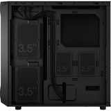 Fractal Design Focus 2 Black Solid, Cajas de torre negro