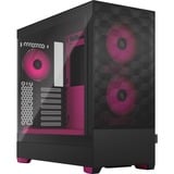 Fractal Design Pop Air Torre Negro, Magenta, Cajas de torre negro/Magenta, Torre, PC, Negro, Magenta, ATX, micro ATX, Mini-ITX, Acero, Vidrio templado, Multi