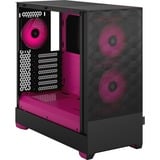 Fractal Design Pop Air Torre Negro, Magenta, Cajas de torre negro/Magenta, Torre, PC, Negro, Magenta, ATX, micro ATX, Mini-ITX, Acero, Vidrio templado, Multi