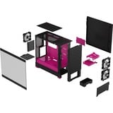 Fractal Design Pop Air Torre Negro, Magenta, Cajas de torre negro/Magenta, Torre, PC, Negro, Magenta, ATX, micro ATX, Mini-ITX, Acero, Vidrio templado, Multi