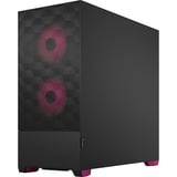 Fractal Design Pop Air Torre Negro, Magenta, Cajas de torre negro/Magenta, Torre, PC, Negro, Magenta, ATX, micro ATX, Mini-ITX, Acero, Vidrio templado, Multi