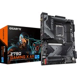 GIGABYTE Z790 GAMING X AX, Placa base negro/Gris