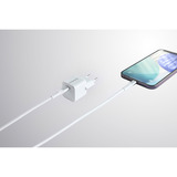 Intenso Power Adapter W30C GaN + C315L Lightning Kabel, Cargador blanco