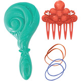 Just Play Disney Princess - Cabeza de Estilismo Vaiana, Cabeza de maquillaje y peluquería 