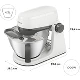 Kenwood Multi-Tasker KHC30.000WH, Robot de cocina gris/blanco