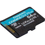 Kingston SDCG4/64GBSP, Tarjeta de memoria negro