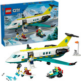 LEGO City Ambulancia Aérea de Emergencia, Juegos de construcción Juego de construcción, 6 año(s), Plástico, 403 pieza(s), 714 g