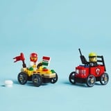 LEGO City Pack de Coches de Carreras: Pizza vs. Camión de Bomberos, Juegos de construcción Juego de construcción, 5 año(s), Plástico, 70 pieza(s), 119 g