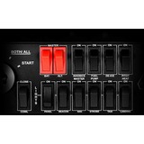 Logitech Flight Switch Panel Negro, Rojo, Plata USB 2.0 Simulador de Vuelo Analógico/Digital PC, Panel de instrumentos negro, Simulador de Vuelo, PC, Analógico/Digital, Alámbrico, USB 2.0, Negro, Rojo, Plata