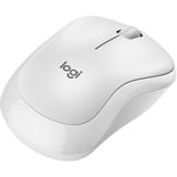Logitech M240 Silent, Ratón blanco, Ambidextro, RF Wireless + Bluetooth, Blanco