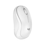 Logitech M240 Silent, Ratón blanco, Ambidextro, RF Wireless + Bluetooth, 4000 DPI, Blanco