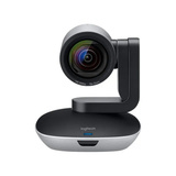 Logitech PTZ Pro 2 sistema de video conferencia, Webcam negro/Plateado, Full HD, 30 pps, 90°, 10x, Negro, Gris
