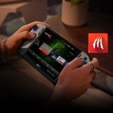 MSI Claw 8 AI+ A2VM-015, Consola de mano beige/Negro