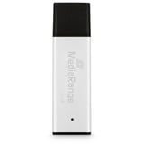 MediaRange High Performance 64 GB, Lápiz USB plateado/Negro