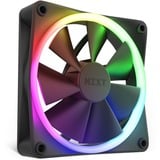 NZXT F120 RGB Carcasa del ordenador Ventilador 12 cm Negro 1 pieza(s) negro, Ventilador, 12 cm, 500 RPM, 1800 RPM, 27,5 dB, 50,18 cfm