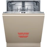 Neff S155HTX04E lavavajillas Completamente integrado 13 cubiertos Completamente integrado, Tamaño completo (60 cm), Acero inoxidable, Botones, 1,75 m, 1,65 m
