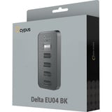 Ocypus Delta EU04, Hub USB negro