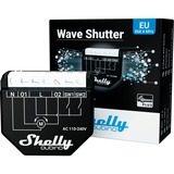Shelly  Qubino Wave Shutter, Relé negro/blanco