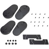 SilverStone RAC-CF4-440, Soporte de pie negro
