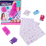 Spin Master COOL MAKER - SHIMMER ME BODY ART - KIT TATUAJES TEMPORALES NIÑAS: 3 Hojas de Calcomanías con 135 Diseños de Tatuajes Metalizados, Rodillo Aplicador y Gemas para Decorar - Regalos Niñas 7 años +, Manualidades 