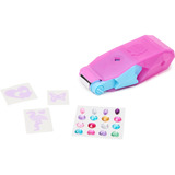 Spin Master Cool Maker - Shimmer me Body Art - Kit Tatuajes Temporales Niñas: 3 Hojas de Calcomanías con 135 Diseños de Tatuajes Metalizados, Rodillo Aplicador y Gemas para Decorar - Regalos Niñas 7 años +, Manualidades 