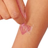 Spin Master Cool Maker - Shimmer me Body Art - Kit Tatuajes Temporales Niñas: 3 Hojas de Calcomanías con 135 Diseños de Tatuajes Metalizados, Rodillo Aplicador y Gemas para Decorar - Regalos Niñas 7 años +, Manualidades 