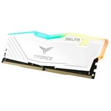 Team Group DELTA RGB módulo de memoria 16 GB 2 x 8 GB DDR4 3200 MHz, Memoria RAM blanco, 16 GB, 2 x 8 GB, DDR4, 3200 MHz, 288-pin DIMM
