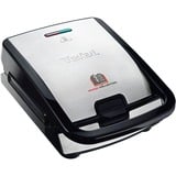 Tefal SW854D sandwichera 700 W Negro, Acero inoxidable acero fino/Negro, Negro, Acero inoxidable, 700 W, China, 2 pieza(s), 32 pieza(s)