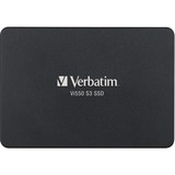 Verbatim Vi550 S3 4 TB 2.5" Serial ATA III 3D NAND, Unidad de estado sólido negro, 4 TB, 2.5", 510 MB/s, 6 Gbit/s