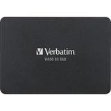Verbatim Vi550 S3 4 TB 2.5" Serial ATA III 3D NAND, Unidad de estado sólido negro, 4 TB, 2.5", 510 MB/s, 6 Gbit/s