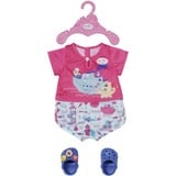 ZAPF Creation Bath Pyjamas with Shoes, Accesorios para muñecas BABY born Bath Pyjamas with Shoes, Juego de ropita para muñeca, 3 año(s), 182,5 g