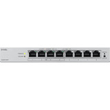 Zyxel GS1200-8HPV3 8P Gigabit PoE Switch, Interruptor/Conmutador gris