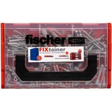 fischer FixTainer - DUOPOWER & DUOSEAL, Pasador gris claro/Rojo