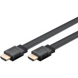 goobay Cable plano HDMI 2.1 de alta velocidad con Ethernet 8K / 60 Hz negro