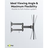 goobay Soporte de pared para TV Basic FULLMOTION (M) negro