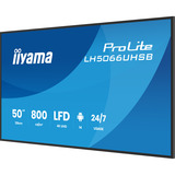 iiyama LH5066UHSB-B1AG, Pantalla de gran formato negro (mate)