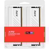 ADATA GAMMIX AX4U320032G16A-DTWHD35 módulo de memoria 64 GB 2 x 32 GB DDR4 3200 MT/s, Memoria RAM blanco, 64 GB, 2 x 32 GB, DDR4