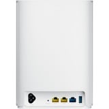ASUS ZenWiFi AX Hybrid (XP4) (1-PK) Doble banda (2,4 GHz / 5 GHz) Wi-Fi 6 (802.11ax) Blanco 2 Interno, Router blanco, Blanco, Interno, Poder, Estado, Doble banda (2,4 GHz / 5 GHz), Wi-Fi 6 (802.11ax), 802.11a, 802.11b, 802.11g, Wi-Fi 4 (802.11n), Wi-Fi 5 (802.11ac), Wi-Fi 6 (802.11ax)