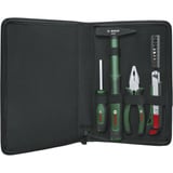 Bosch Set de herramientas Easy Starter, 14 piezas, Kit de herramientas verde/Negro