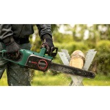 Bosch Sierra eléctrica de cadena UniversalChain 35, con 2 cadenas, Motosierra verde/Negro