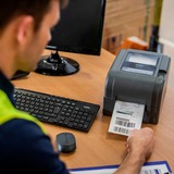 Brother TD-4420TN impresora de etiquetas Térmica directa / transferencia térmica 203 x 203 DPI 152 mm/s Alámbrico Ethernet gris, Térmica directa / transferencia térmica, 203 x 203 DPI, 152 mm/s, Alámbrico, Negro