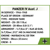 COBI Panzer IV Ausf. J, Juegos de construcción 