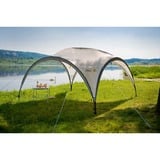 Coleman Event Shelter XL 4500 x 4500 m Blanco Poliéster, Pabellón gris claro/Gris, Blanco, Monocromo, Poliéster, Acero, 4500 x 4500 m, 22 kg