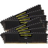 Corsair Vengeance LPX CMK256GX4M8D3600C18 módulo de memoria 256 GB 8 x 32 GB DDR4 3600 MHz, Memoria RAM negro, 256 GB, 8 x 32 GB, DDR4, 3600 MHz, 288-pin DIMM